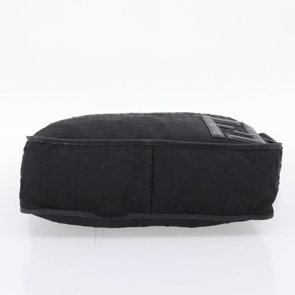 FENDI Zucca Canvas Schultertasche Schwarz Original ka2914