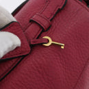 PRADA Hand Bag Leather 2way Pink Gold Auth ka2915-10