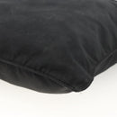 PRADA Shoulder Bag Nylon Black Silver Auth ka2916-9