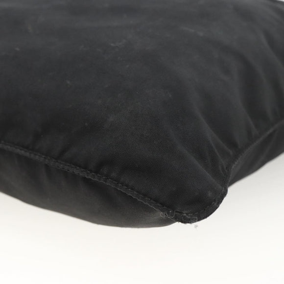 PRADA Shoulder Bag Nylon Black Silver Auth ka2916