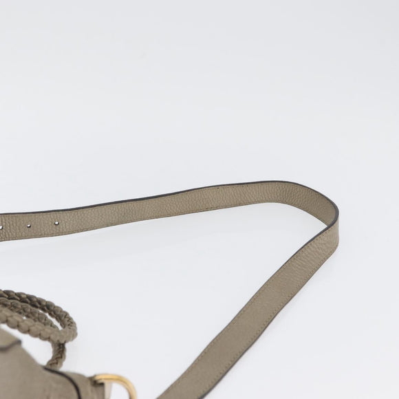 GUCCI Handtasche Leder 2way Goldfarben 282300 Auth ka2918