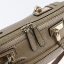 GUCCI Handtasche Leder 2way Goldfarben 282300 Auth ka2918-19