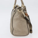 GUCCI Handtasche Leder 2way Goldfarben 282300 Auth ka2918-4