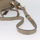 GUCCI Handtasche Leder 2way Goldfarben 282300 Auth ka2918-8