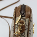 GUCCI GG Plus Supreme Shoulder Bag PVC Beige Gold Auth ka292-15