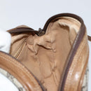 GUCCI GG Plus Supreme Shoulder Bag PVC Beige Gold Auth ka292-18