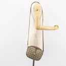 GUCCI GG Plus Supreme Shoulder Bag PVC Beige Gold Auth ka292-22