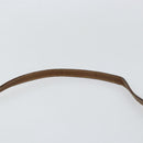 GUCCI GG Plus Supreme Shoulder Bag PVC Beige Gold Auth ka292-8