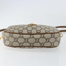 GUCCI GG Plus Supreme Shoulder Bag PVC Beige Gold Auth ka292-9