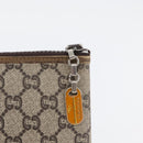 GUCCI GG Plus Supreme Clutch PVC Beige Original ka2920-9