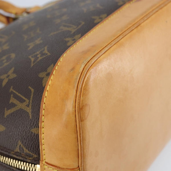 LOUIS VUITTON Monogram Alma Handtasche M51130 LV Auth ka2922