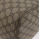 GUCCI GG Supreme Hand Bag PVC Beige Gold 193608 Auth ka2923-17