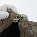 GUCCI GG Supreme Hand Bag PVC Beige Gold 193608 Auth ka2923-9