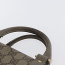 GUCCI GG Supreme Hand Bag PVC Beige Gold 193608 Auth ka2923-14