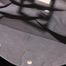 FENDI Zucchino Canvas Tote Bag Black Gray Auth ka2926-21