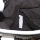 FENDI Zucchino Canvas Tote Bag Black Gray Auth ka2926-12