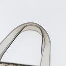 FENDI Zucchino Canvas Tote Bag Black Gray Auth ka2926-9