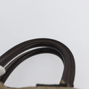 GUCCI Celine GG Supreme C Sulky Hand Bag PVC Canvas 2 Set Beige Auth ka2929-17