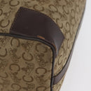 GUCCI Celine GG Supreme C Sulky Hand Bag PVC Canvas 2 Set Beige Auth ka2929-19