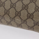 GUCCI Celine GG Supreme C Sulky Hand Bag PVC Canvas 2 Set Beige Auth ka2929-9