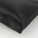 FENDI Zucca Canvas Shoulder Bag PVC Black Silver Auth ka2933-14