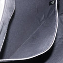 FENDI Zucca Canvas Shoulder Bag PVC Black Silver Auth ka2933-21