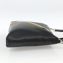 FENDI Zucca Canvas Shoulder Bag PVC Black Silver Auth ka2933-4