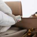 Miu Miu Hand Bag Leather 2way Pink Gold Auth ka2936-11