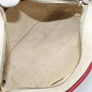 GUCCI Shoulder Bag Leather Red Gold 431567 Auth ka2941-16