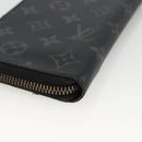 LOUIS VUITTON Monogram Eclipse Zippy Wallet Vertical Wallet M62295 Auth ka2951-15