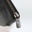 LOUIS VUITTON Monogram Eclipse Zippy Wallet Vertical Wallet M62295 Auth ka2951-8