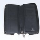 LOUIS VUITTON Monogram Eclipse Zippy Wallet Vertical Wallet M62295 Auth ka2951-9
