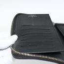LOUIS VUITTON Monogram Eclipse Zippy Wallet Vertical Wallet M62295 Auth ka2951-18