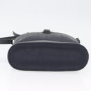Christian Dior Trotter Canvas Shoulder Bag Navy Gold Auth ka2955-9