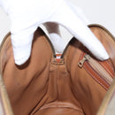 CELINE Macadam Canvas Hand Bag PVC 2way Beige Gold Auth ka296-22