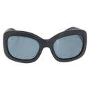 CHANEL Sunglasses plastic Black CC Auth ka2963-2