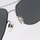 CHANEL Sunglasses metal Silver CC Auth ka2965-10