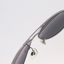 CHANEL Sunglasses metal Silver CC Auth ka2965-15