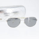 CHANEL Sunglasses metal Silver CC Auth ka2965-12