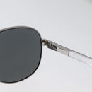 CHANEL Sunglasses metal Silver CC Auth ka2965-8