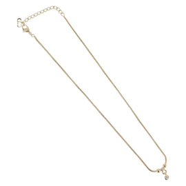 Christian Dior Necklace metal Gold Tone Auth ka2967 - 0