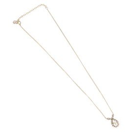 Christian Dior Necklace metal Gold Tone Auth ka2968 - 0