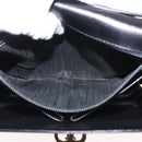 CELINE Shoulder Bag Leather Black Gold Auth ka2969-22