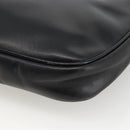 Salvatore Ferragamo Shoulder Bag Patent leather Black Gold Auth ka2971-15