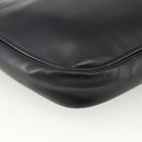 Salvatore Ferragamo Shoulder Bag Patent leather Black Gold Auth ka2971-16