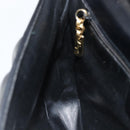 Salvatore Ferragamo Shoulder Bag Patent leather Black Gold Auth ka2971-18