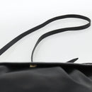 Salvatore Ferragamo Shoulder Bag Patent leather Black Gold Auth ka2971-8