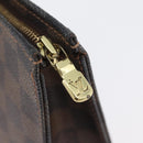 LOUIS VUITTON Damier Ebene Poche Toilette 19 Pouch N47544 LV Auth ka2972-8
