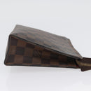 LOUIS VUITTON Damier Ebene Poche Toilette 19 Pouch N47544 LV Auth ka2972-3