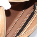 Christian Dior Honeycomb Canvas Shoulder Bag PVC Black Gold Auth ka2973-17
